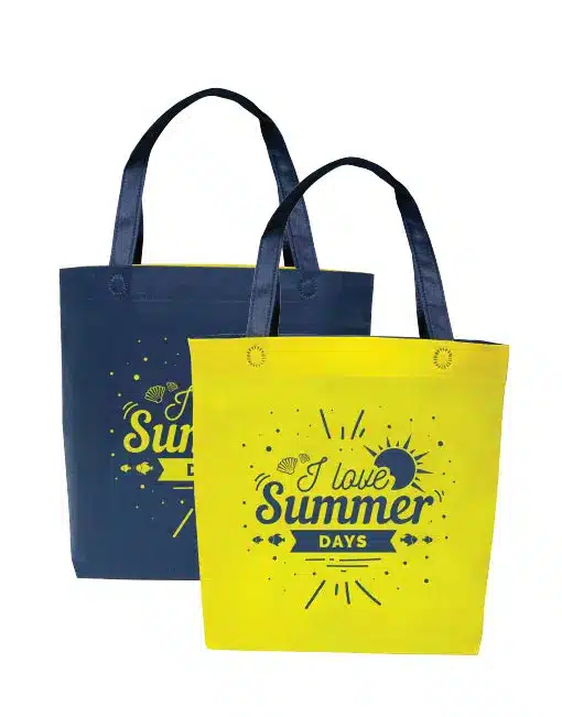 A4 Mix Colour Flat Non Woven Bag with Base