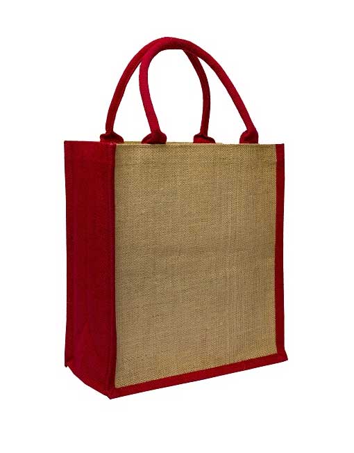 JB06 Jute Bag Red