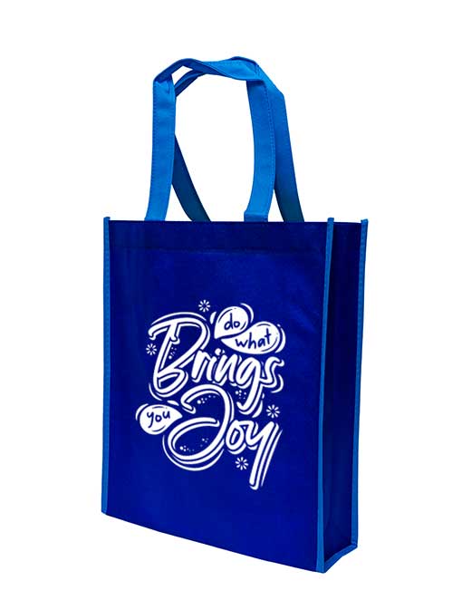 mix color non woven bag - royal blue