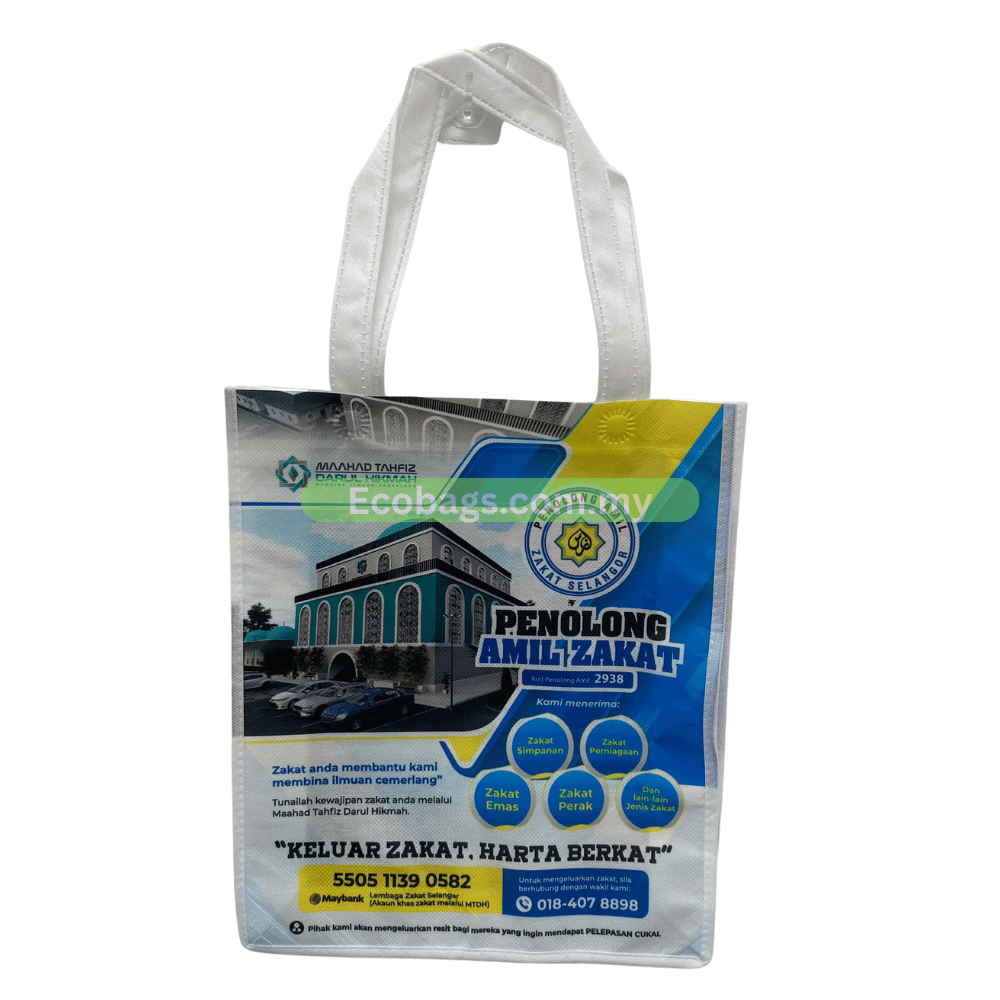 Beg Ekologi Malaysia Cetakan Logo Pelanggan 11